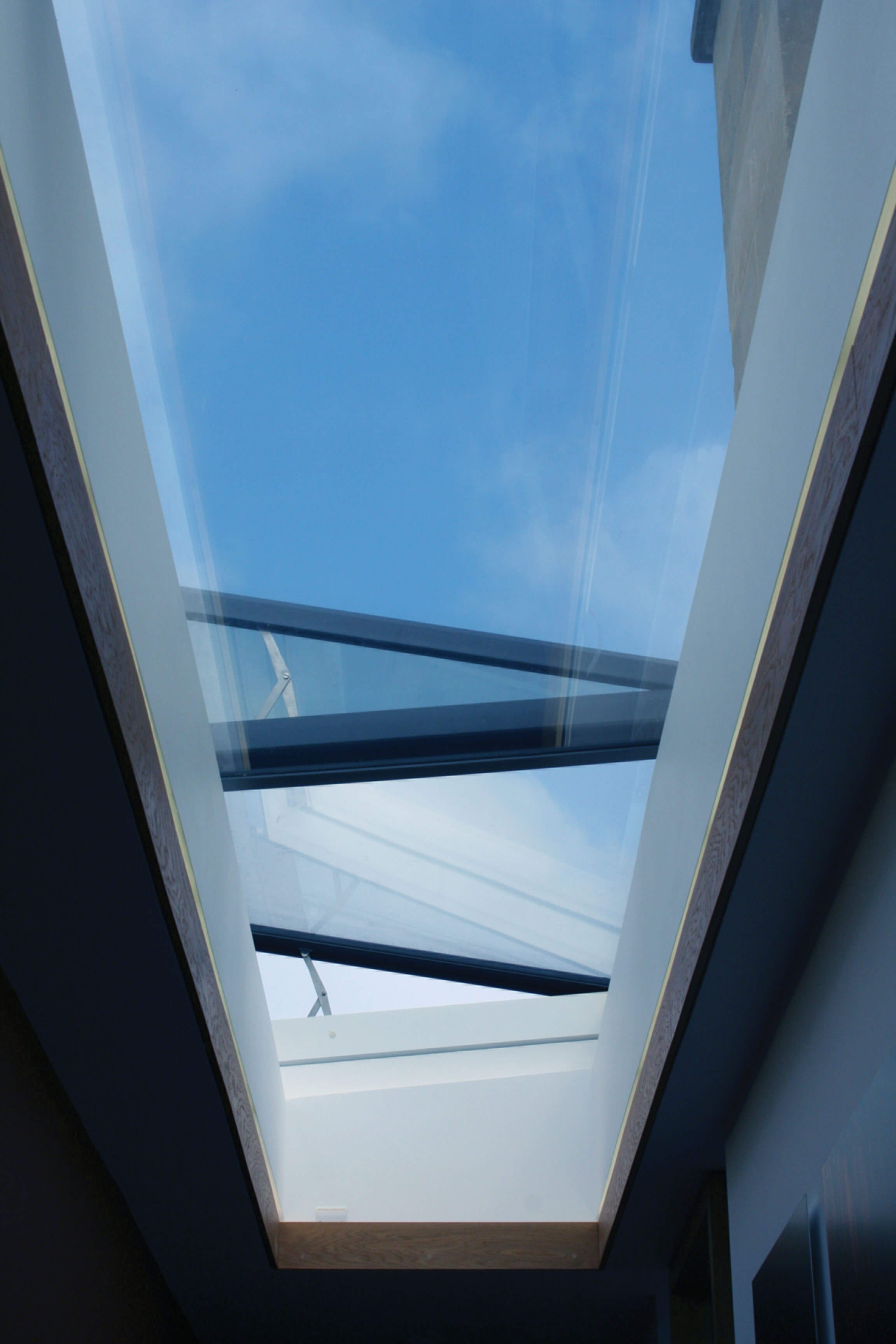 Integrated Ventilation Rooflight VisionVent Integrated Glazing Vision