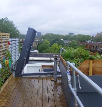 Skydoor Hinged Acces Rooflight - Glazing Vision Europe