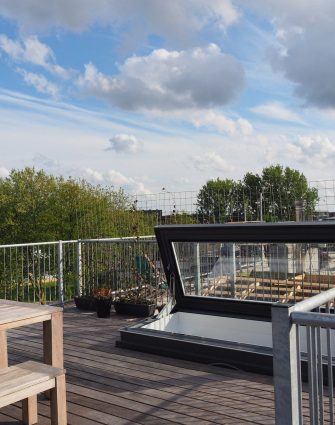 Skydoor Hinged Acces Rooflight - Glazing Vision Europe