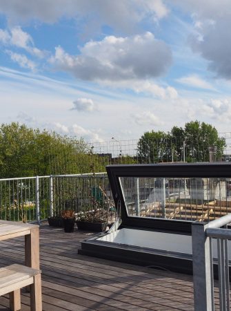 Skydoor Hinged Acces Rooflight - Glazing Vision Europe