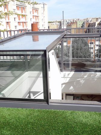 Freestanding Box Rooflight - Glazing Vision Europe - Paris