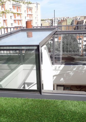 Freestanding Box Rooflight - Glazing Vision Europe - Paris