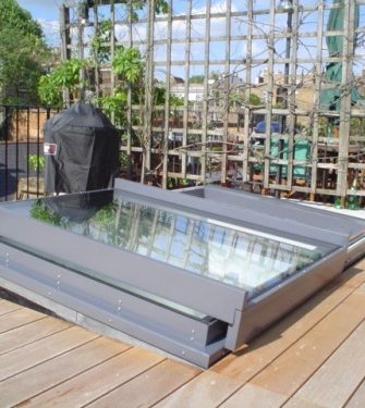 Sliding over Fixed Rooflight - Glazing Vision Europe