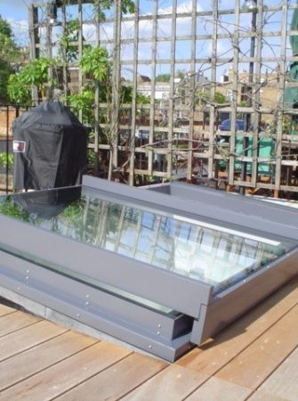 Sliding over Fixed Rooflight - Glazing Vision Europe
