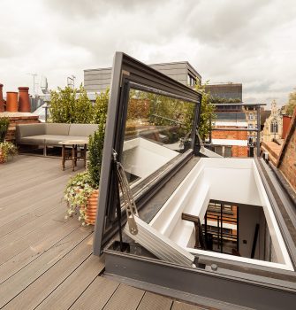 Skydoor Hinged Acces Rooflight - Glazing Vision Europe