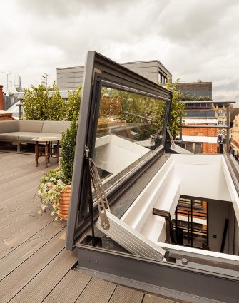 Skydoor Hinged Acces Rooflight - Glazing Vision Europe