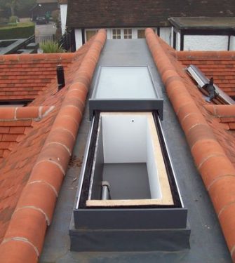 Sliding over Roof Rooflight - Glazing Vision Europe