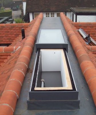 Sliding over Roof Rooflight - Glazing Vision Europe