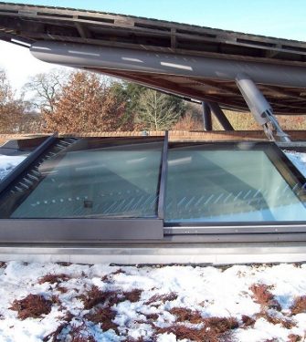 Sliding over Fixed Rooflight - Glazing Vision Europe