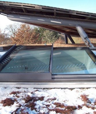 Sliding over Fixed Rooflight - Glazing Vision Europe