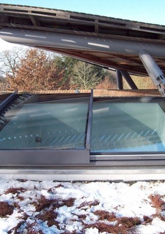 Sliding over Fixed Rooflight - Glazing Vision Europe