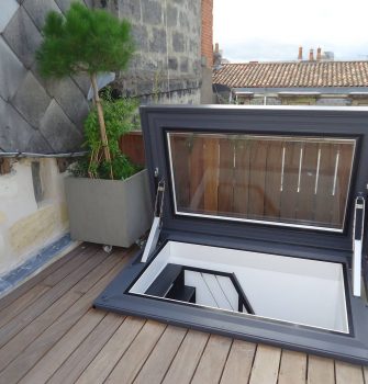 Skydoor Hinged Acces Rooflight - Glazing Vision Europe