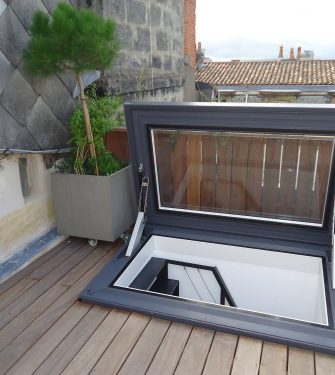 Skydoor Hinged Acces Rooflight - Glazing Vision Europe