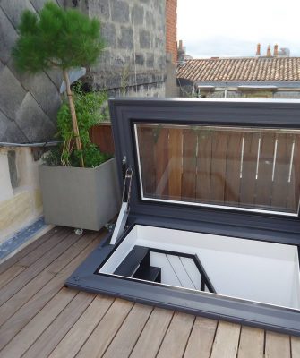 Skydoor Hinged Acces Rooflight - Glazing Vision Europe