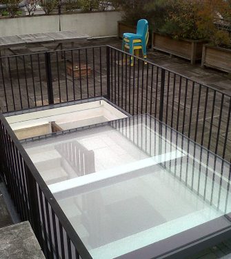 Sliding over Fixed Rooflight - Glazing Vision Europe