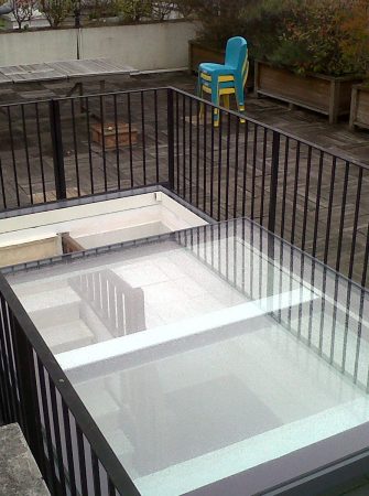 Sliding over Fixed Rooflight - Glazing Vision Europe