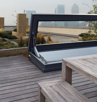 Skydoor Hinged Acces Rooflight - Glazing Vision Europe