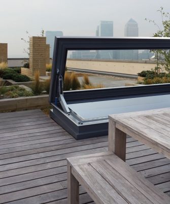 Skydoor Hinged Acces Rooflight - Glazing Vision Europe