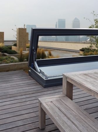 Skydoor Hinged Acces Rooflight - Glazing Vision Europe