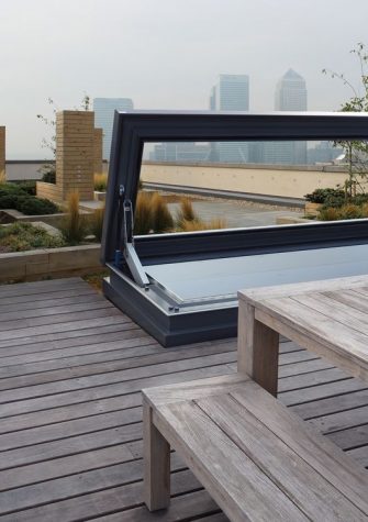 Skydoor Hinged Acces Rooflight - Glazing Vision Europe