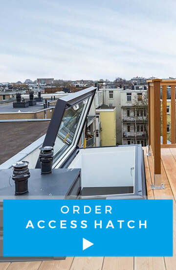 Order access hatch roof terrace in the web shop